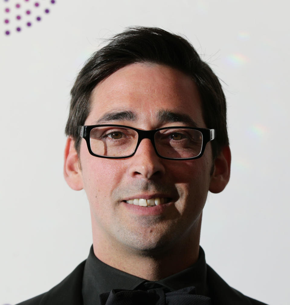 Colin Murray arriving for the Sony Radio Academy Awards, at Grosvenor House Hotel in central London.   (Photo by Yui Mok/PA Images via Getty Images)