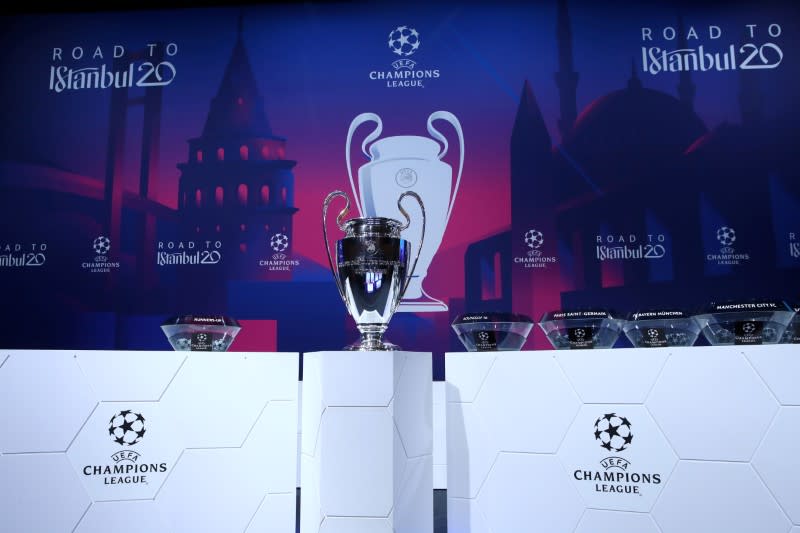 FILE PHOTO: Champions League - Round of 16 draw