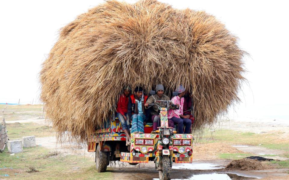 Paddy straw is a by-product for the farmers so they usually sell it for $7 per 100kg to wholesalers. The straw is then sold by the wholesalers for between $8 to $10