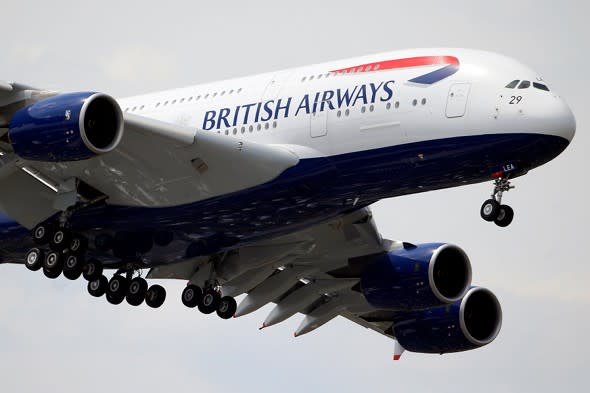 BA plane diverted over smelly poo in toilet