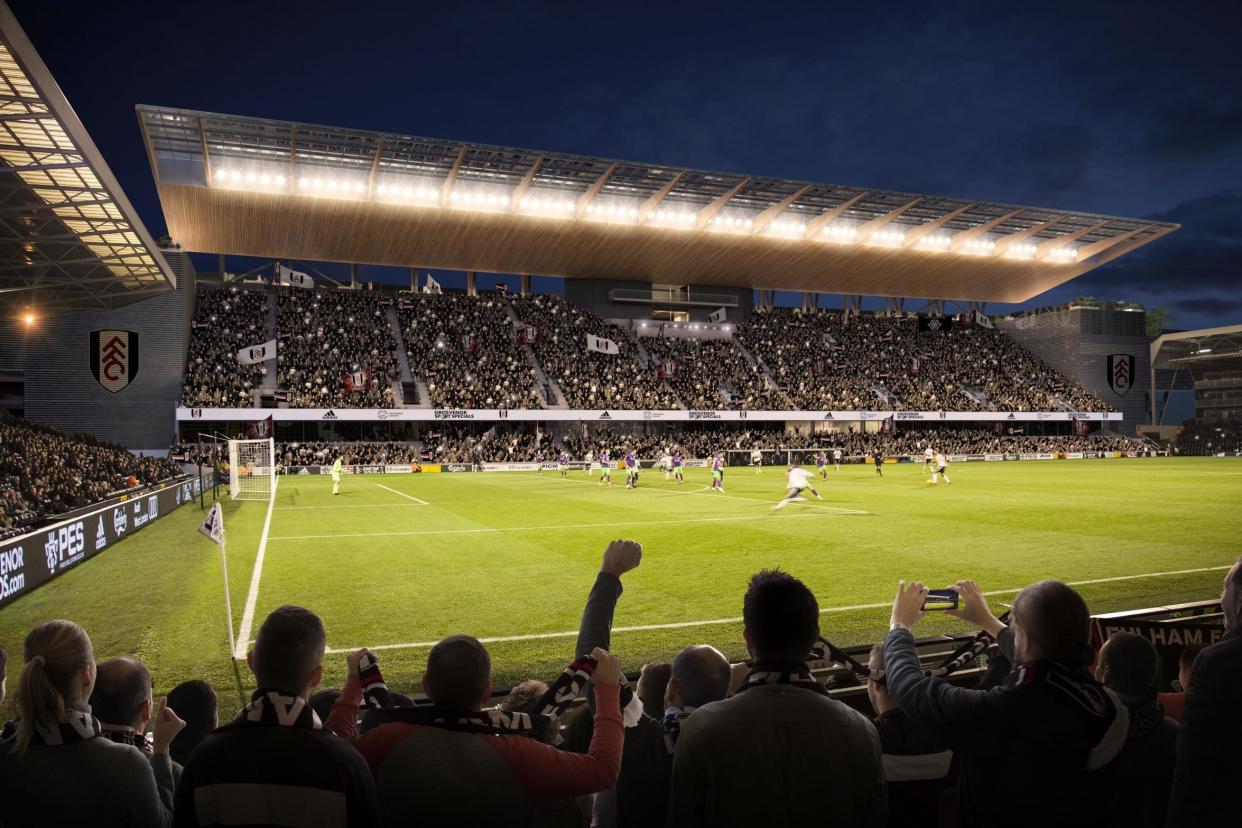 Craven Cottage's capacity will rise to 29.600