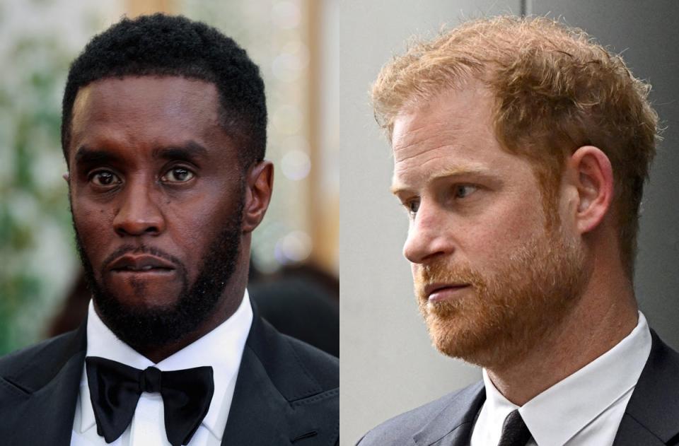 Prince Harry named in 30m Sean ‘Diddy’ Combs sexual assault lawsuit