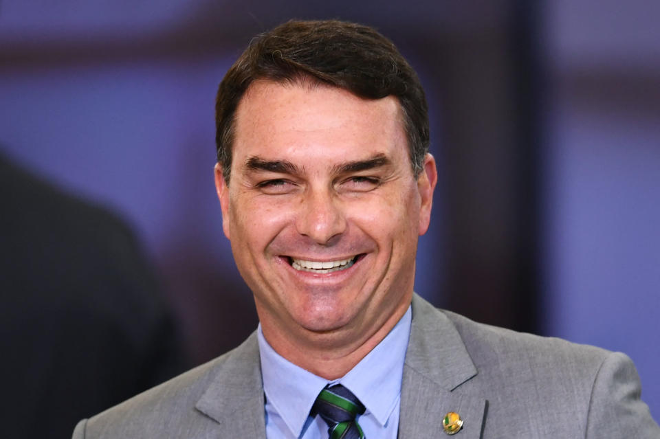 Flávio Bolsonaro (Foto: EVARISTO SA/AFP via Getty Images)