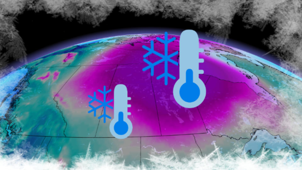 Temperatures plummet as Arctic blast seeps down over the Prairies