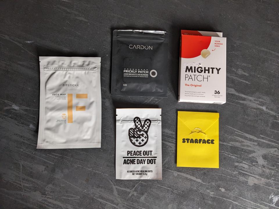 some of the best acne patches we found for our review