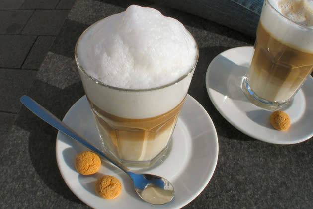 So ein Latte macchiatto hat relativ viel Kalorien (Bild: thinkstock)