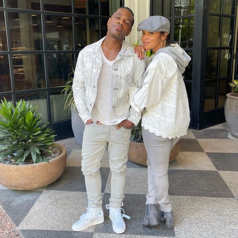 <p>Kirk Franklin Instagram</p> Kirk and Tammy Franklin.