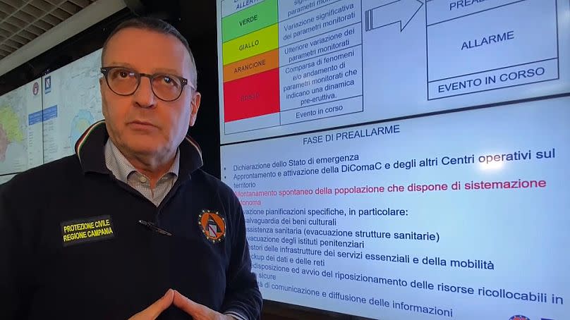 Italo Giulivo, Director de Protección Civil de la Región de Campania