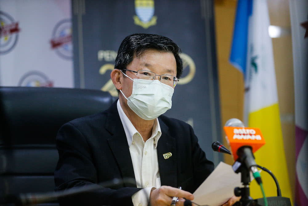 Penang Chief Minister Chow Kon Yeow said Lam Research is the first wafer fabrication equipment maker to set up their business operations with a manufacturing plant in Malaysia. — Picture by Sayuti Zainudin