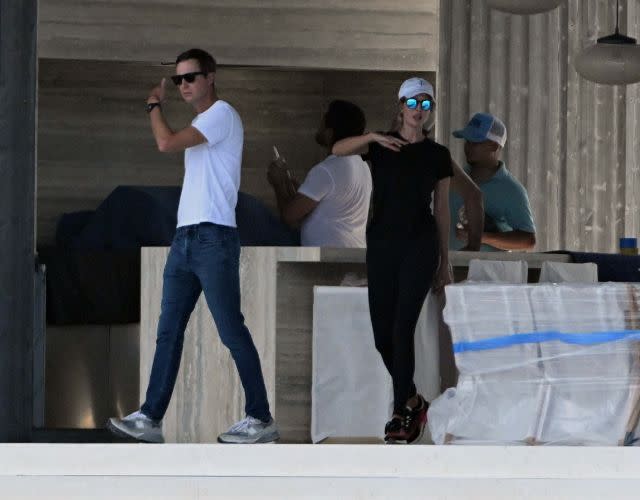 SURFSIDE, FL – AUGUST 25: Jared Kushner and Ivanka Trump are seen on August 25, 2023 in Surfside, Florida. (Photo by MEGA/GC Images)