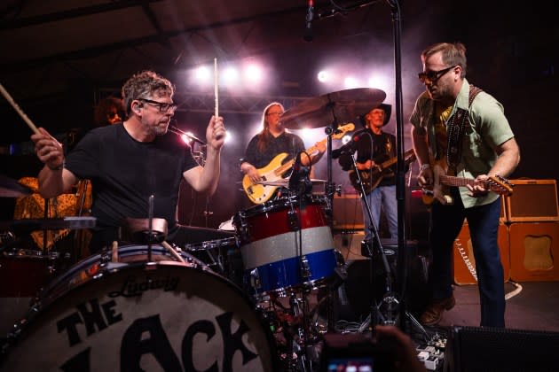 The Black Keys's club show at Mohawk was a hot ticket. - Credit: Griffin Lotz for Rolling Stone