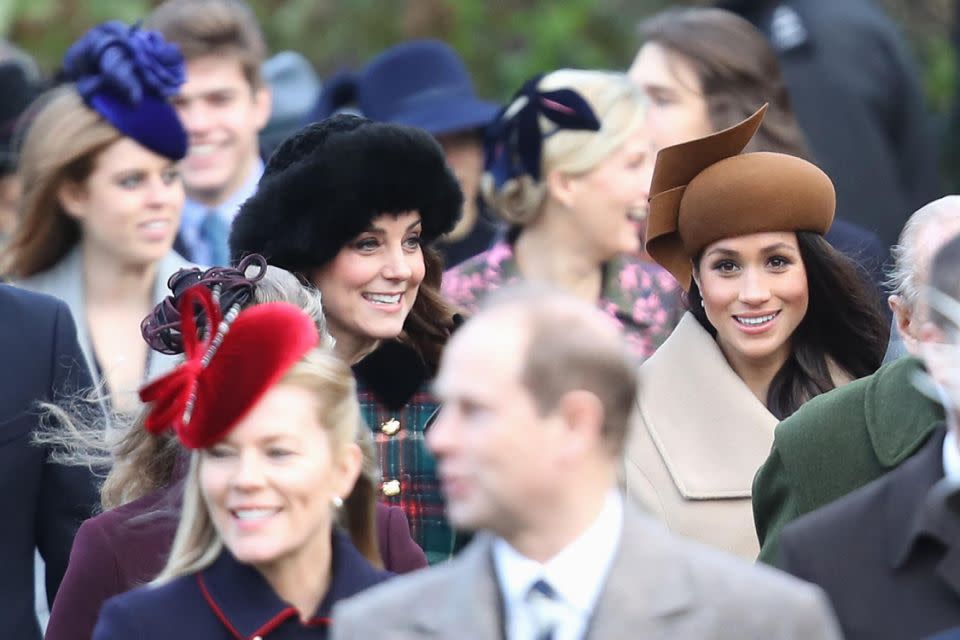 The duo live just metres from each other at Kensington Palace. Photo: Getty Images