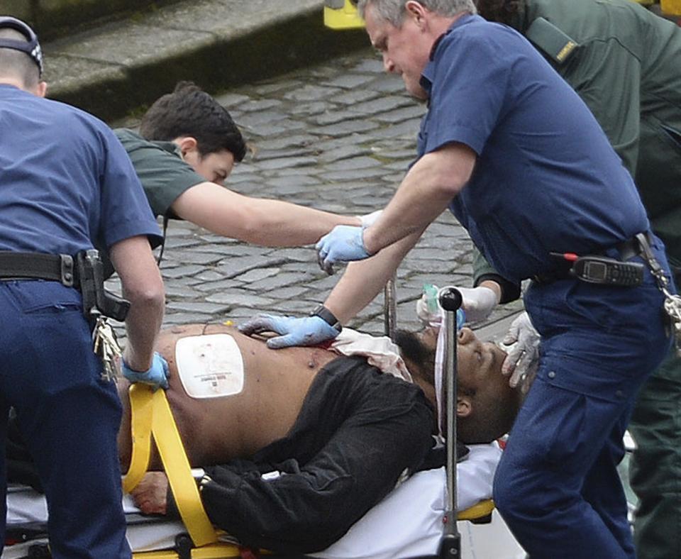 Attack outside the Houses of Parliament in the UK