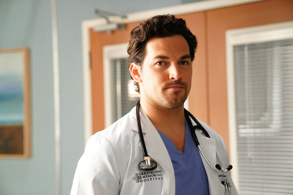 Giacomo Gianniotti as Andrew DeLuca<span class="copyright">Christopher Willard—ABC/Getty Images</span>