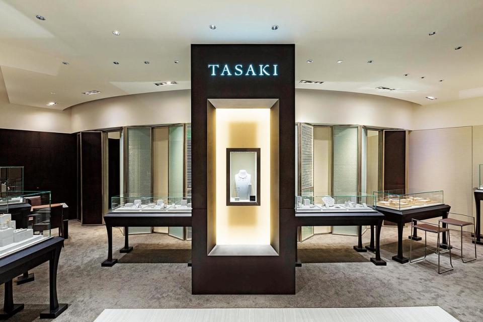 TASAKI全台首間形象概念店進駐微風廣場。（TASAKI提供）