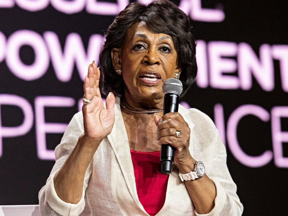 Maxine Waters has called for an investigation into the events on 6 January 2021 on Capitol Hill (AP)