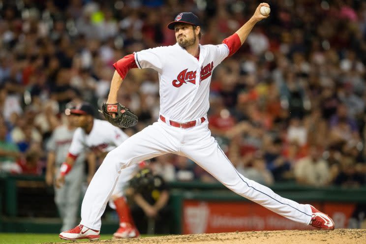 Reliever Andrew Miller is Terry Francona's x-factor in the series. (Getty Images)