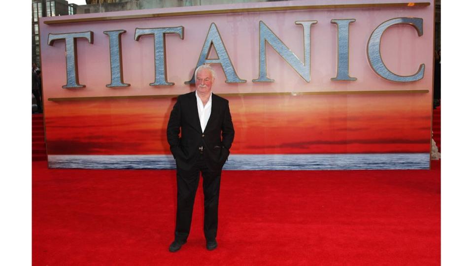 Bernard Hill attends the world premiere of Titanic 3D at The Royal Albert Hall on March 27, 2012 