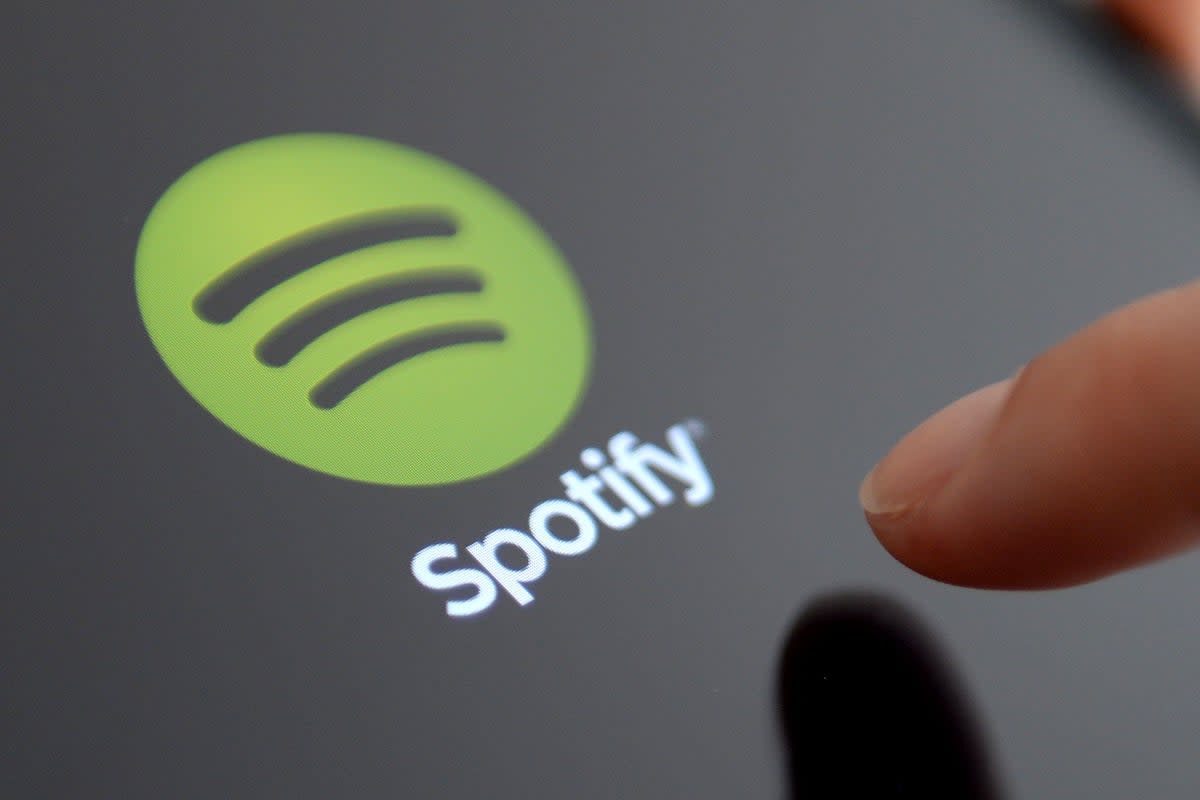 Some Spotify users claim hackers took control of the app while they were using it (PA Archive)