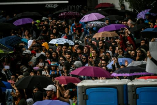 A sea of protesters quickly took over the center and north of Colombia's capital Bogota, pushing for changes in conservative President Ivan Duque's agenda