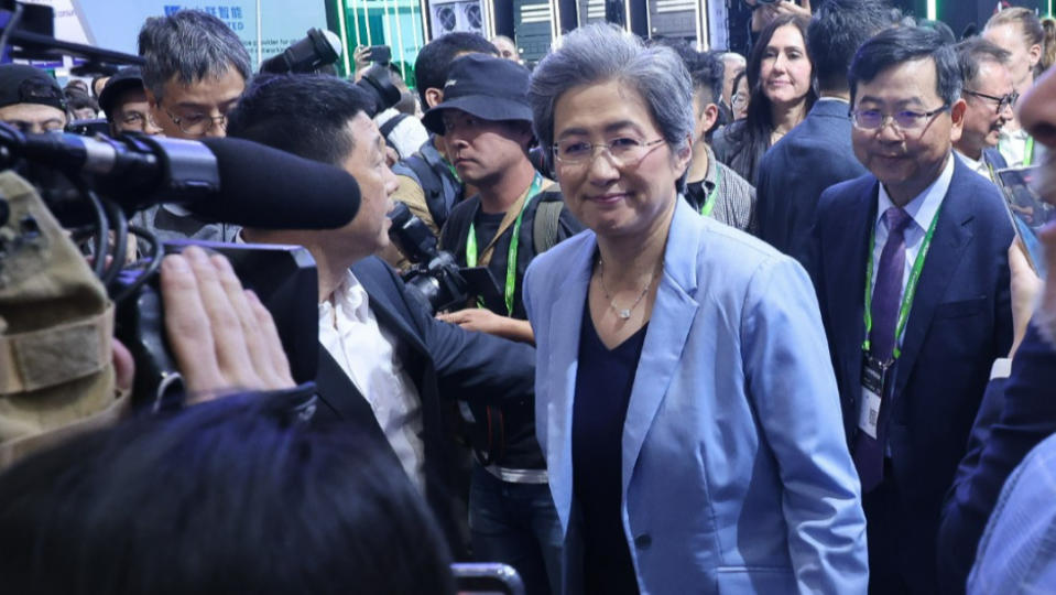 AMD執行長蘇姿丰是全球薪酬最高的女執行長。資料照，陳品佑攝