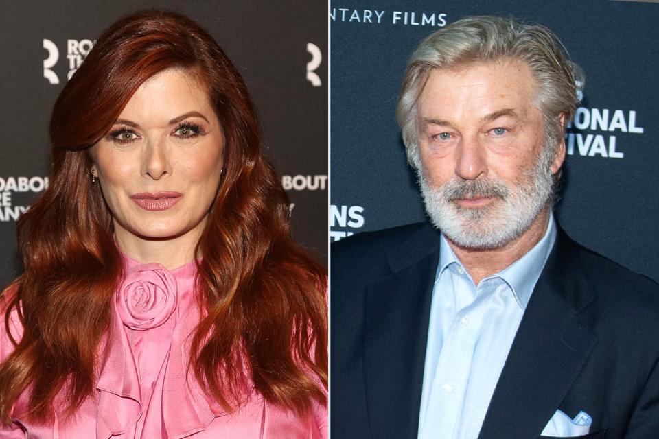 Debra Messing; Alec Baldwin