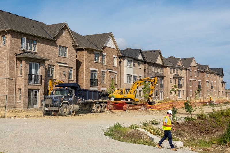 FILE PHOTO: Housing construction in Ontario