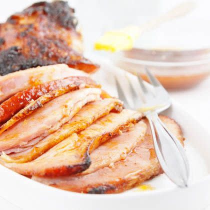 Spiced Roasted Ham with Citrus Glaze