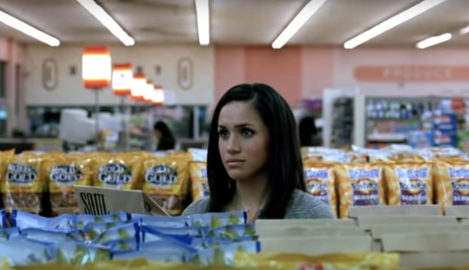 Meghan Markle in chips commercial