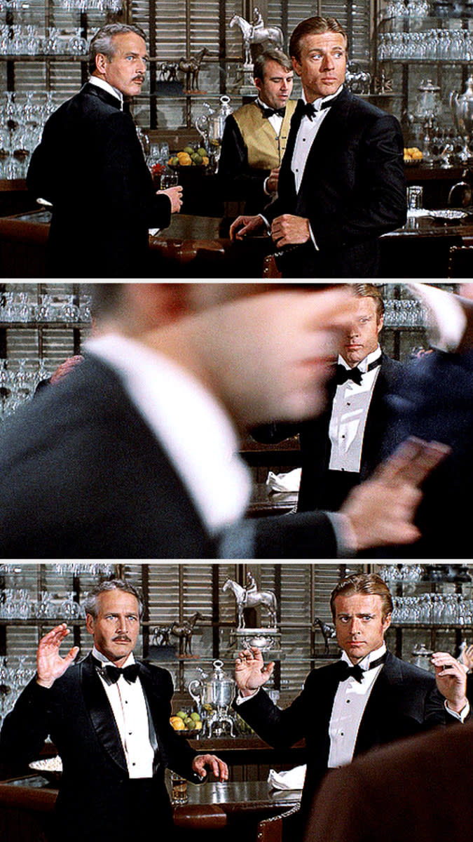 Paul Newman and Robert Redford in "The Sting"