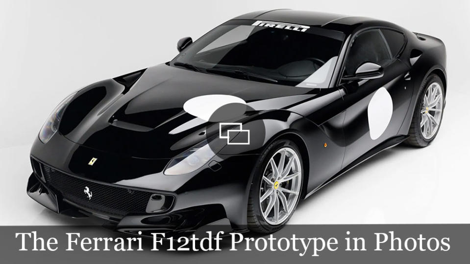 The Ferrari F12tdf Prototype in Photos