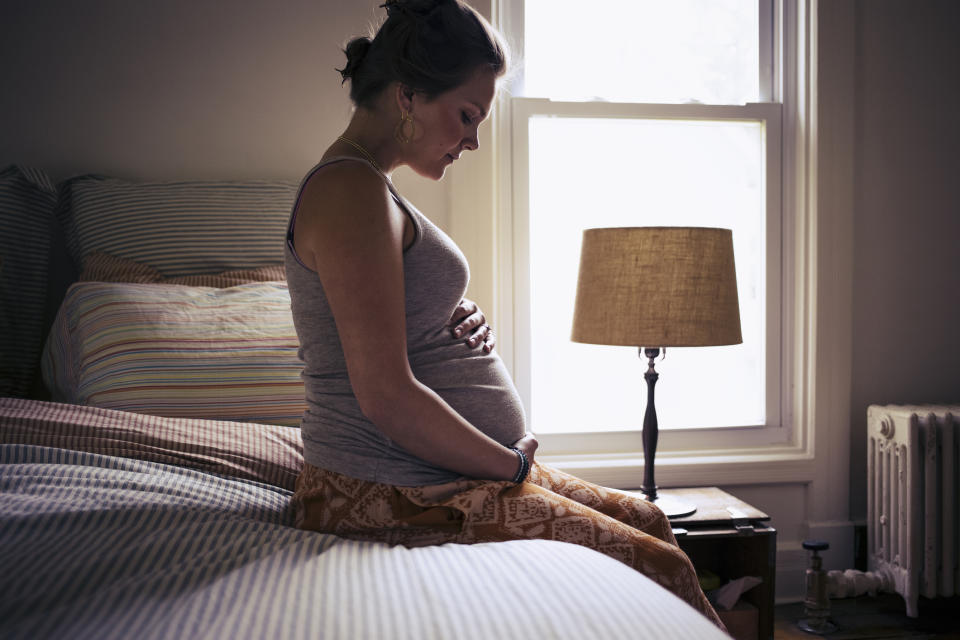 Quickening occurs usually between 16 and 24 weeks of pregnancy. (Getty)