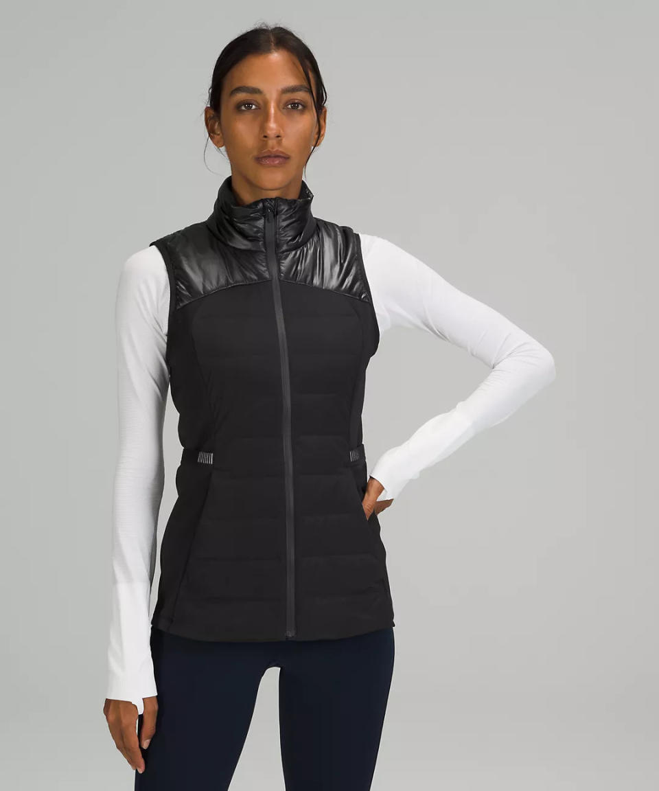 Down for It All Vest. Image via Lululemon.