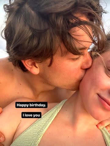 <p>Jack Martin/Instagram</p> Jack Martin's birthday tribute to Lili Reinhart