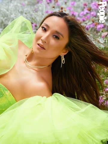 <p><a href="https://www.instagram.com/lenneigh/" data-component="link" data-source="inlineLink" data-type="externalLink" data-ordinal="1">Lenne Chai</a></p> Ashley Park poses for PEOPLE's June digital issue ahead of her film Joy Ride