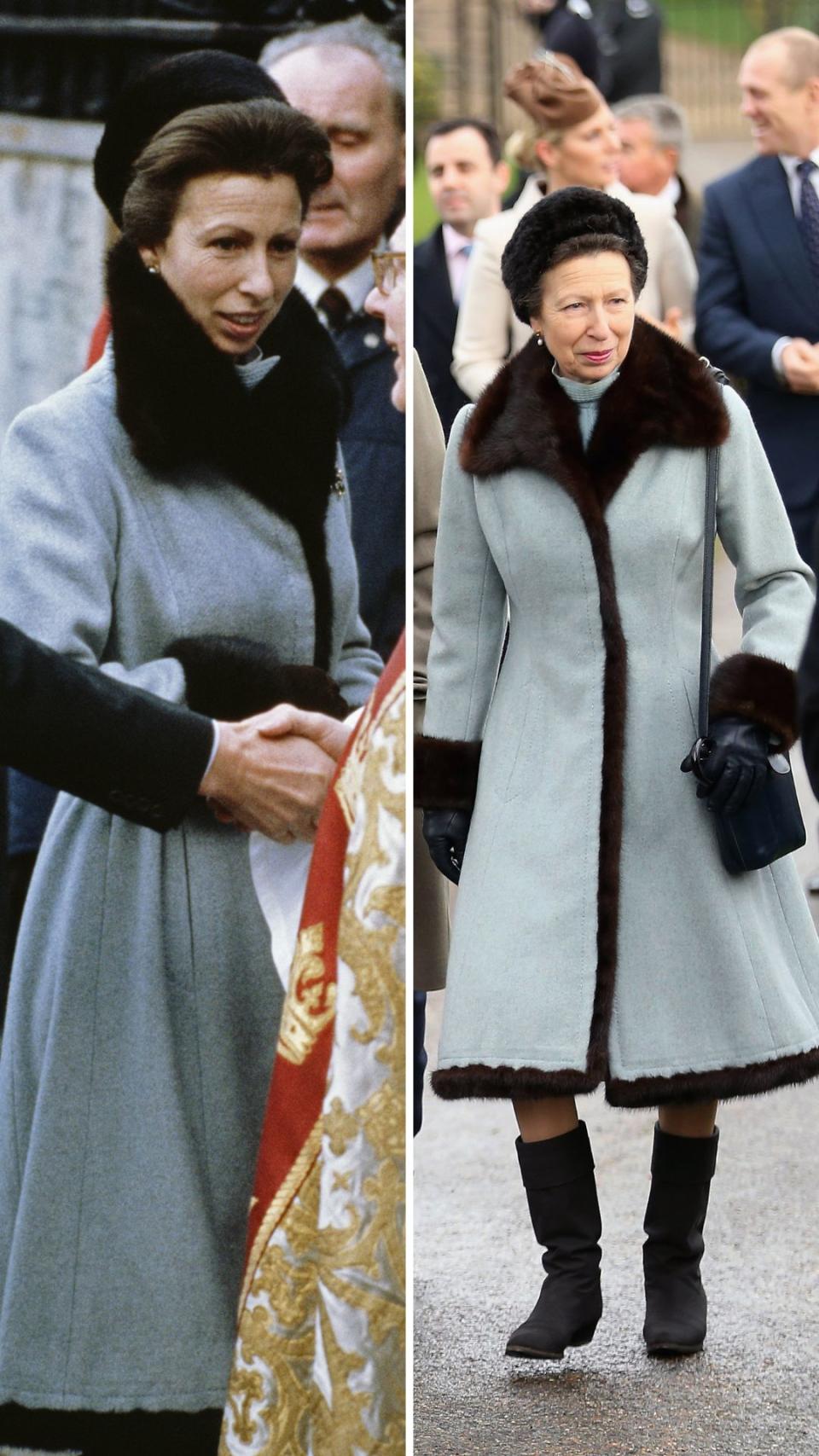 By holding on to the same coat for over five decades