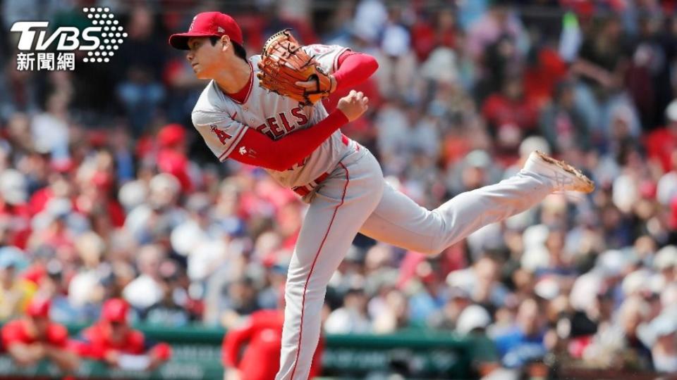 大谷翔平擔任先發投手獲得本季第3勝。（圖／達志影像美聯社）