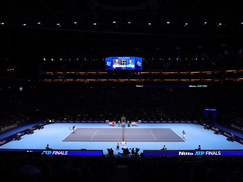 <p>The O2 Arena is hosting the ATP Finals for the final time before the tournament moves elsewhere</p> (Getty Images)