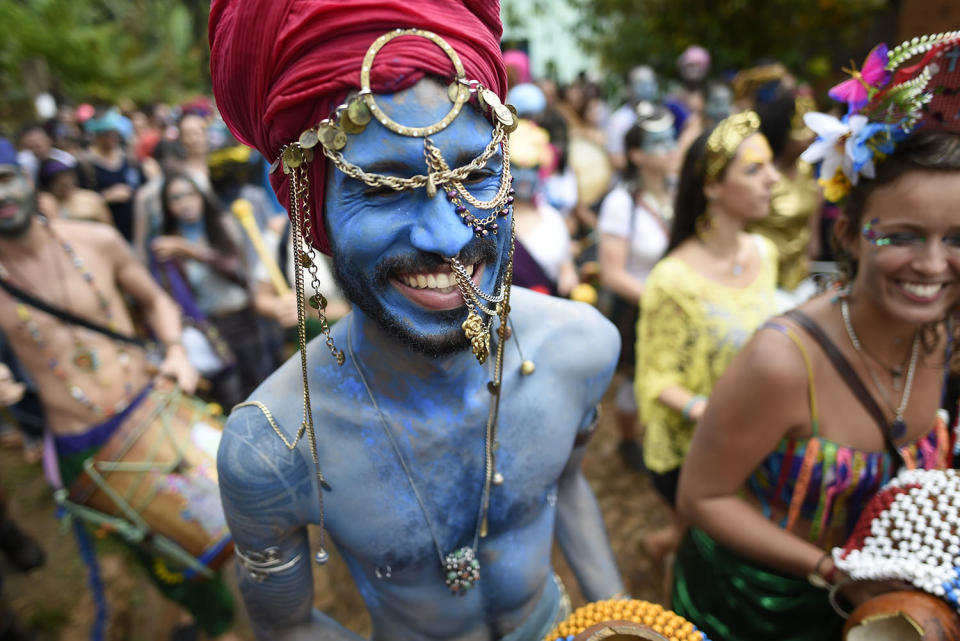 Carnival festivities in Brazil