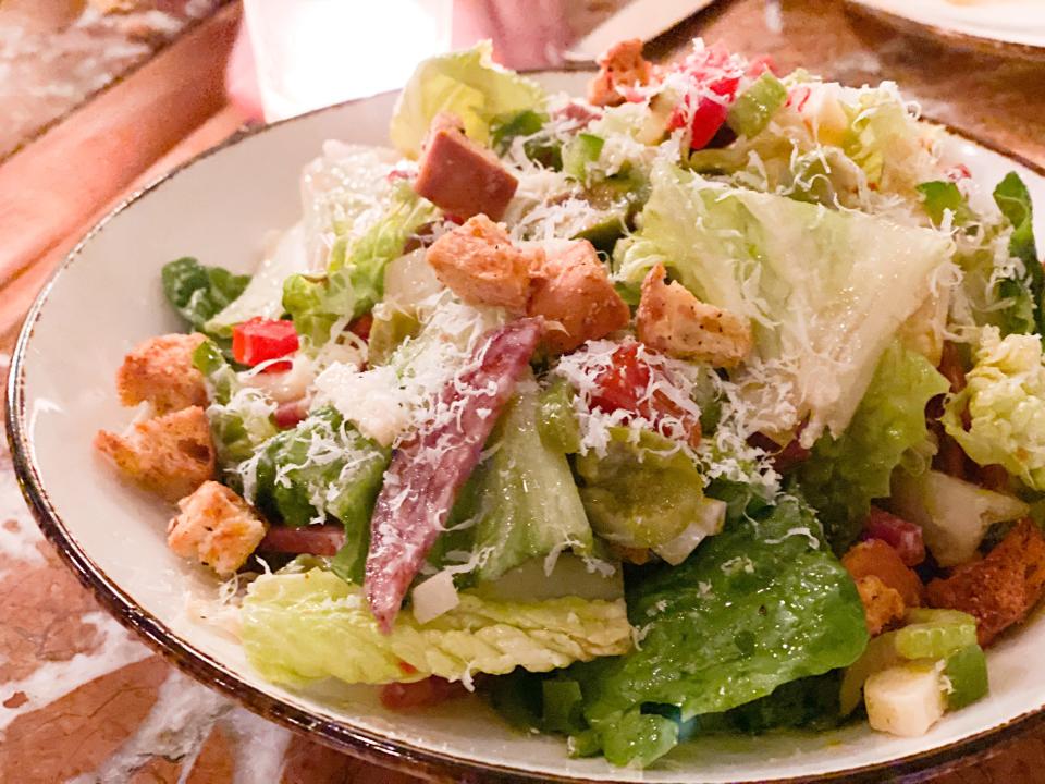 The Italian Chopped Salad on Andrew Michael Italian Kitchen's weekly Family Night menu on Mondays.