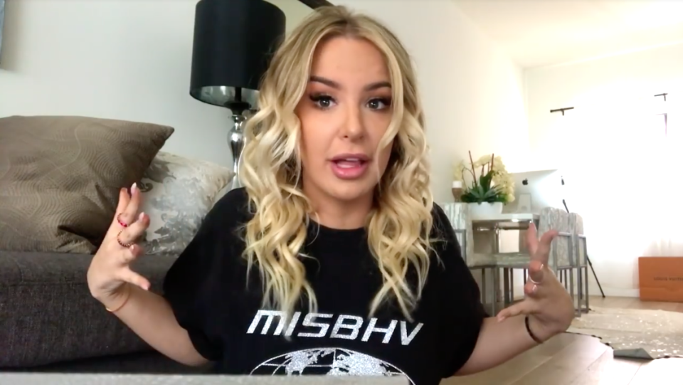 Tana Mongeau, a YouTube star, was angry that popular YouTube convention VidCon