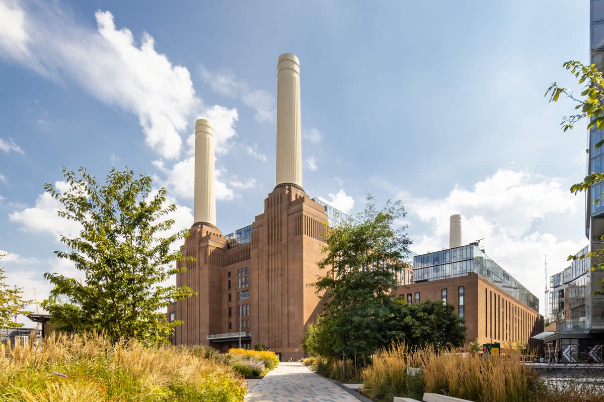 Cathedral of power: the famous four chimneys of Battersea Power Station  (Press handout)