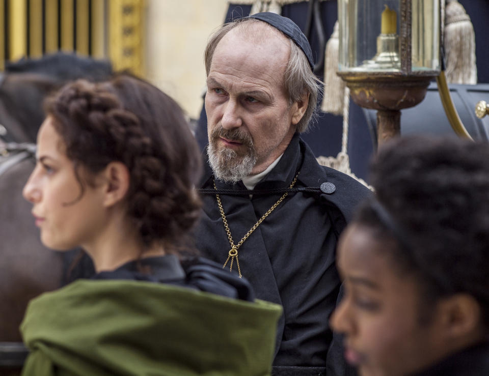 This image released by Gravitas shows William Hurt in a scene from "The King's Daughter." (Gravitas via AP)