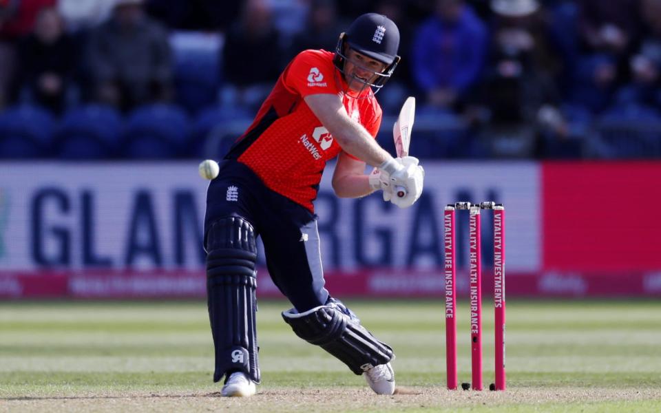 Eoin Morgan saw England home with an unbeaten fifty - Action Images via Reuters