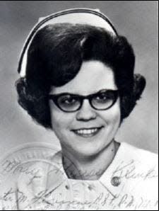 U.S. Air Force Capt. Mary Klinker died in April 1975 while on a mission to rescue South Vietnamese orphans. The Daughters of the American Revolution, the General de Lafayette Chapter, is dedicating a memorial plaque to Klinker on Thursday, Nov. 2, 2023. The plaque is in front of Central Catholic High School, where Klinker graduated from in 1965.