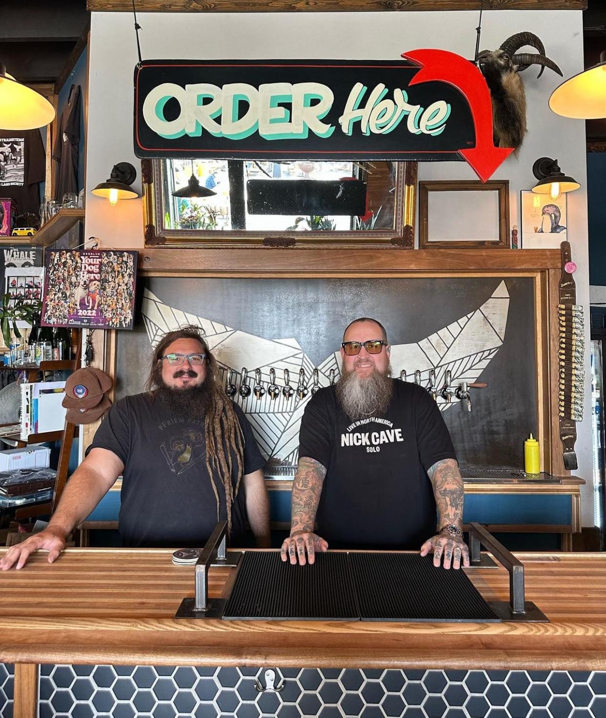 Jesse Van Note and Andrew Ross, owners of The Whale, operate bars in West Asheville and East Asheville with a third location to come to the city.