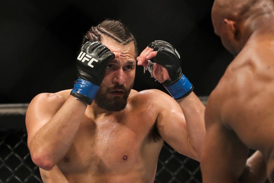 Jorge Masvidal sucker-punched Leon Edwards backstage at UFC London in 2019 (Getty Images)