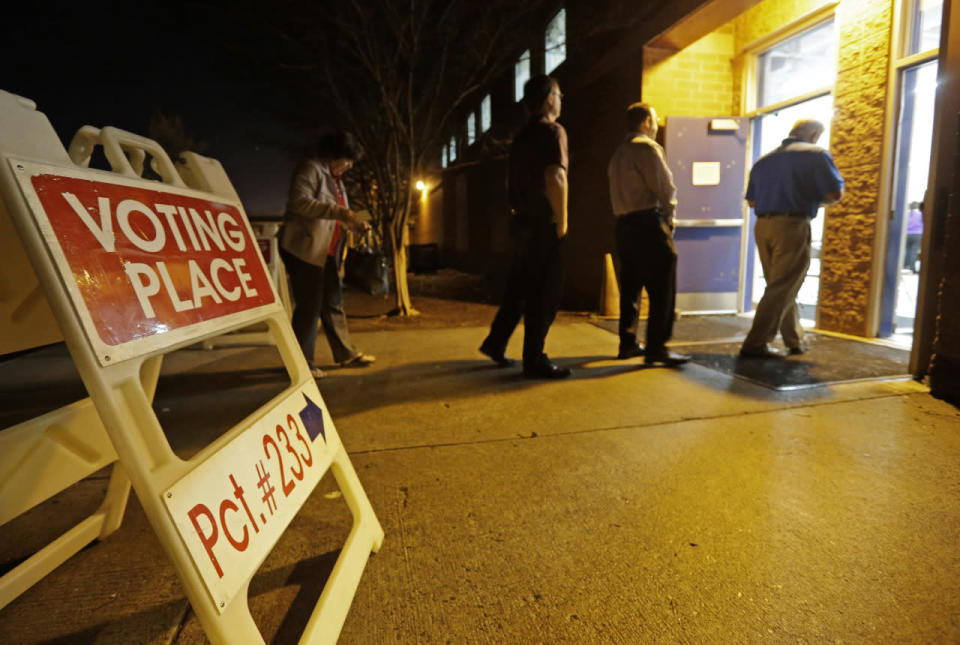 Early morning vote