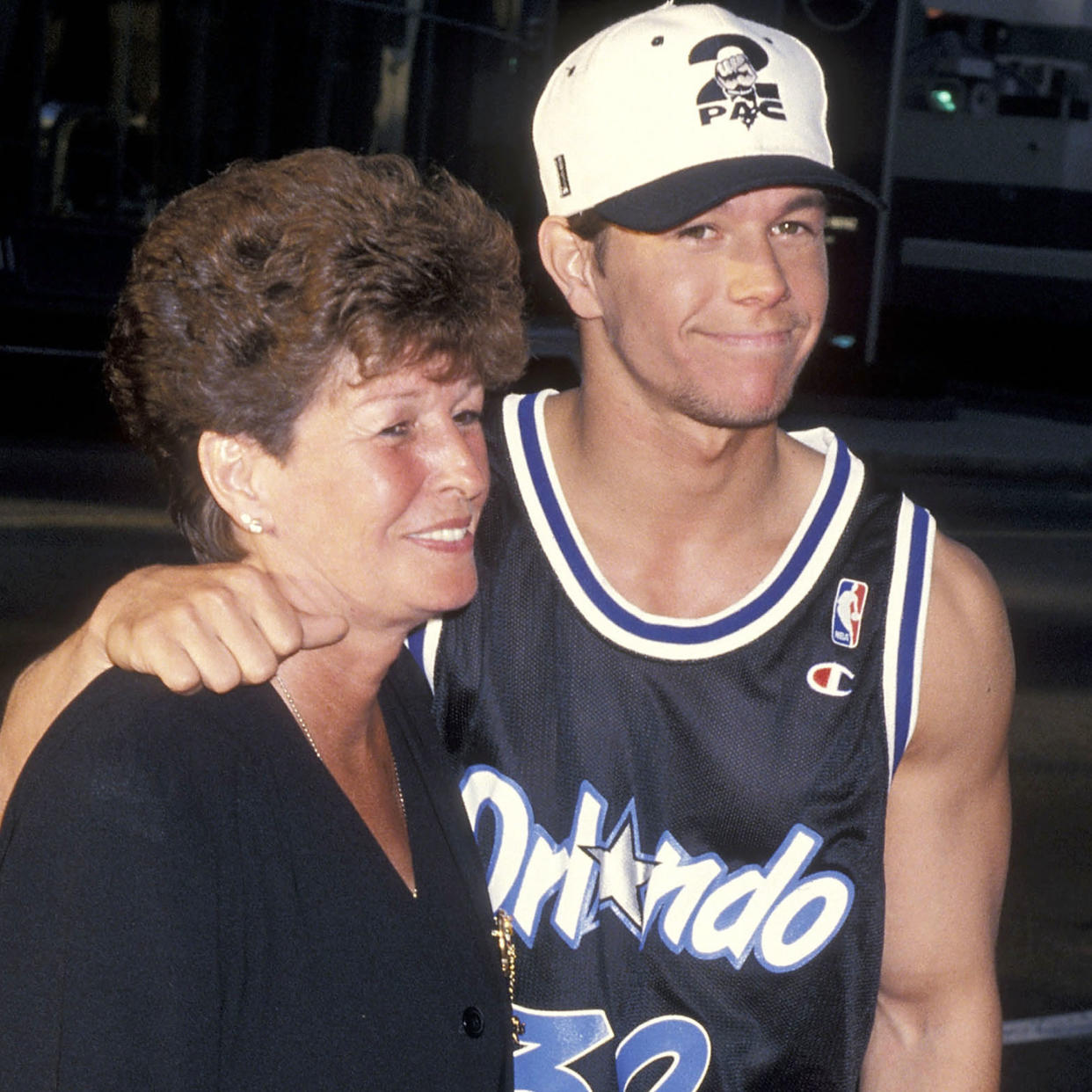 Mark Wahlberg and mother Alma Wahlberg (Ron Galella / Getty Images)