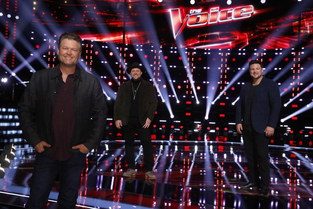 For the second season in a row, Blake Shelton is the only 'Voice' coach to land two contestants in the finale. (Photo: Trae Patton/NBC/NBCU Photo Bank via Getty Images)